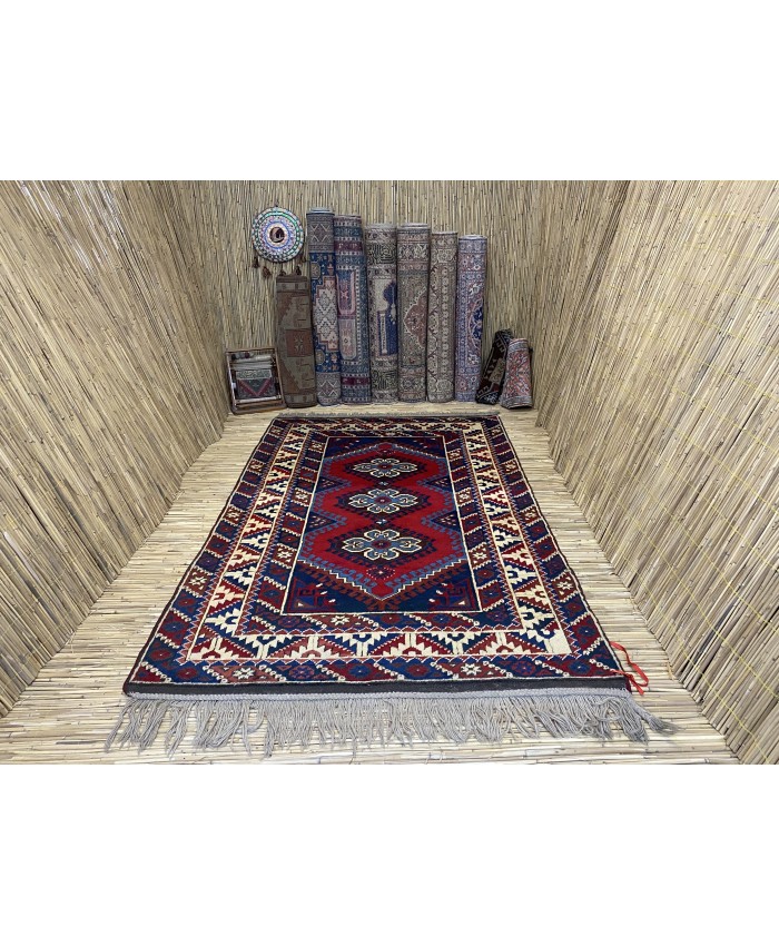 Turkish Döşemealtı Nomadic Handmade Wool on Wool Carpet – FREE SHIPPING..!